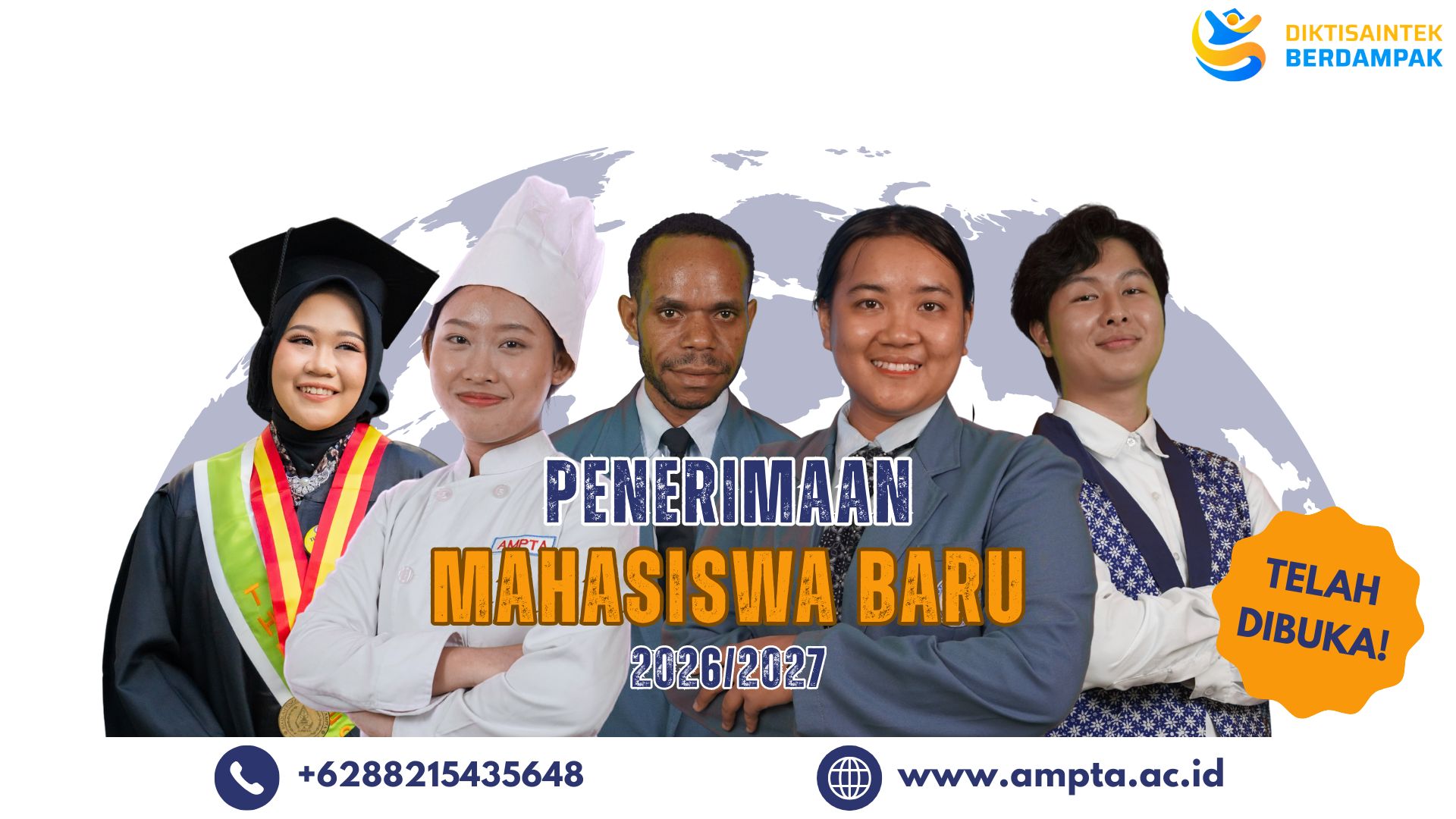 Pendaftaran Mahasiswa Baru Tahun 2026/2027 Sudah Dibuka